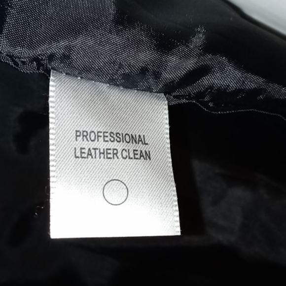 JL Studio Women Plus Size 34W, Black Long Leather Skirt - Picture 9 of 13